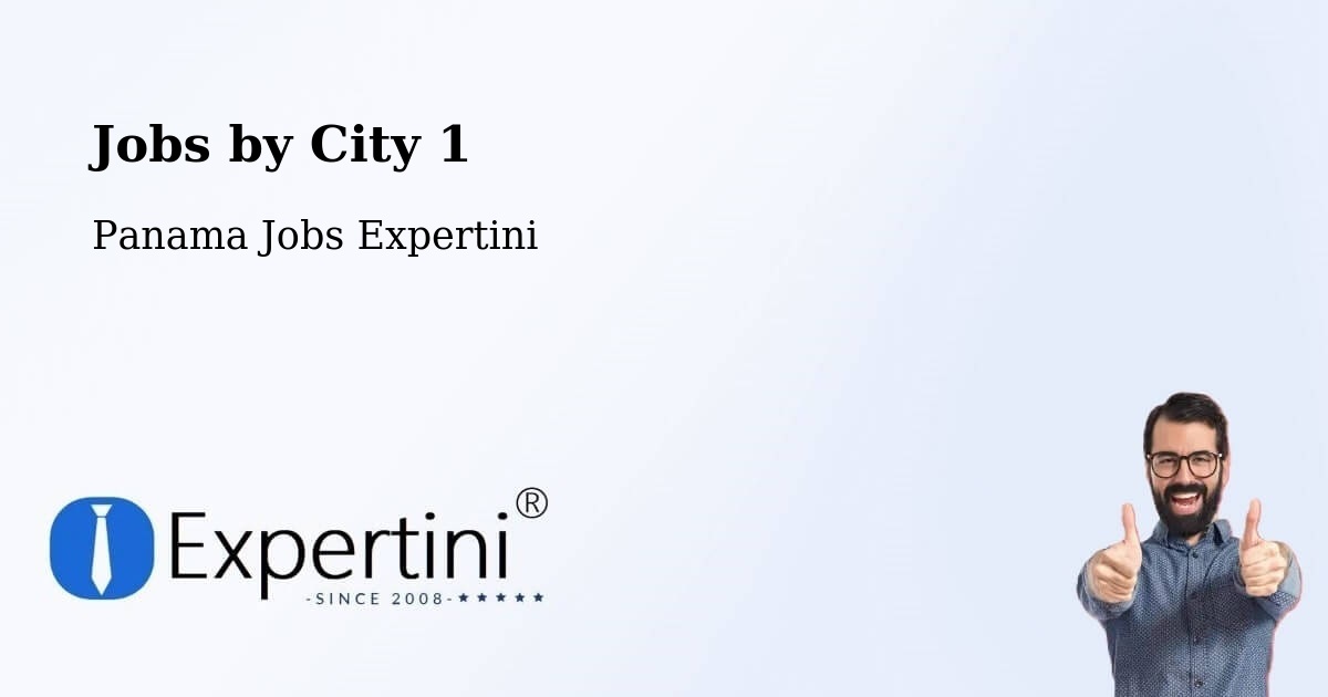 City Jobs in Panama - Expertini